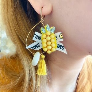 Pineapple shining earring
